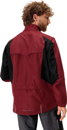 DUNDEE CLASSIC Herren-Zip-off-Windjacke / carmine / S