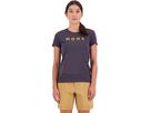 ICON Damen-Merino-Kurzarmshirt / shale / XL