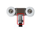 ROLLERFLEX+ Velohaken, Reifenbreite bis 2.6" / schwarz / 70 x 380mm