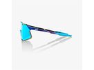 HYPERCRAFT Sonnenbrille mit multilayer und klarer Ersatzlinse / blau metallic