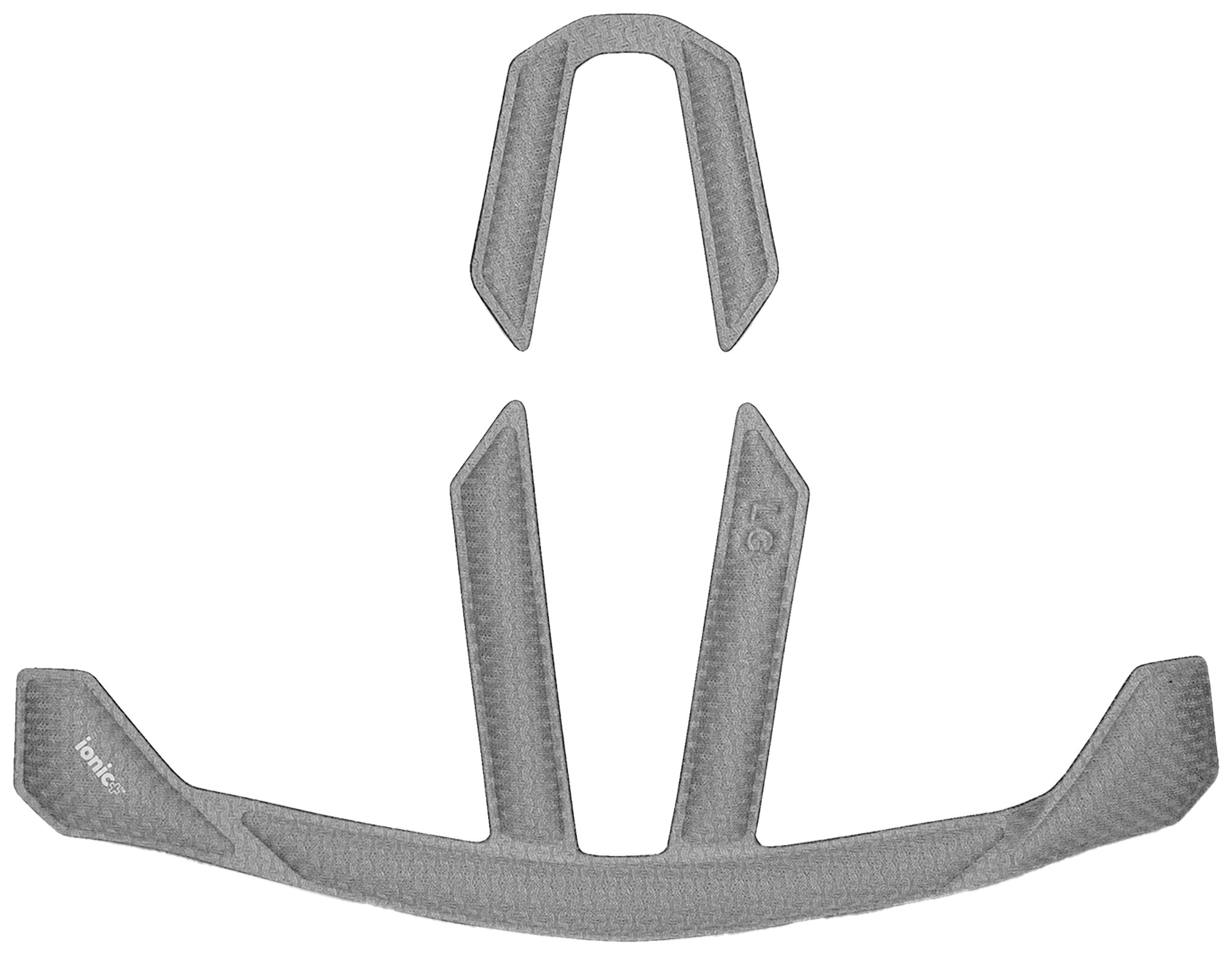 NETWORK MIPS Ersatzpolster / grau /  S (51-55cm)
