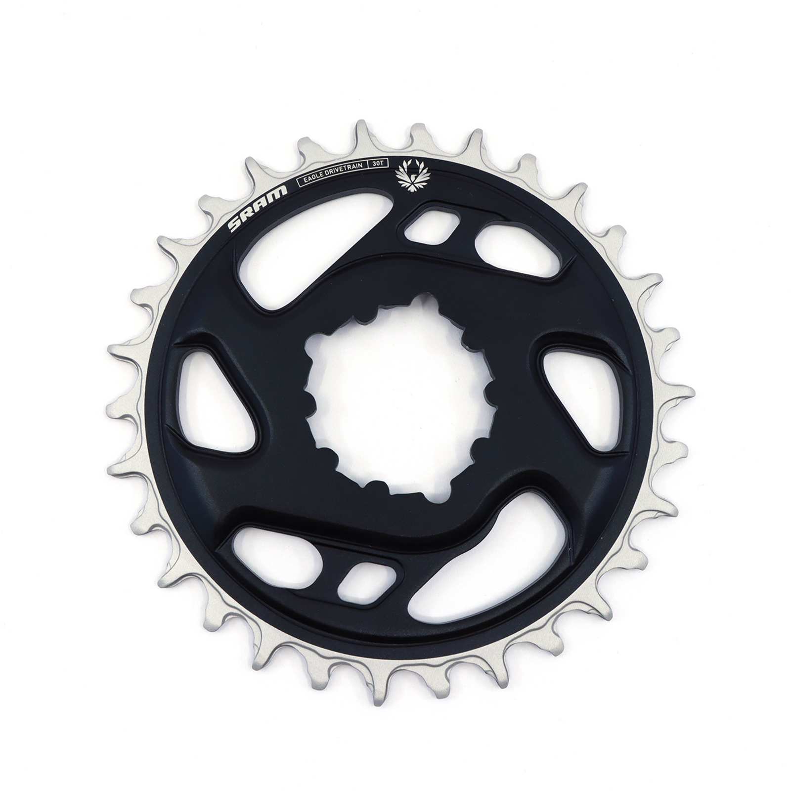 MY27 Chainring Eagle 3-bolt 3mm Offset alu / black / 30T