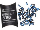 Pin Kit Flat / Mallet schwarz 10mm / Zubehör, 10 mm (L)