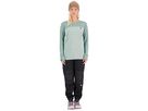 YOTEI BF Damen-Merino-Langarmshirt / glacier/dew / XS