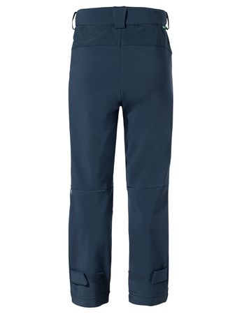 QIMSA Kinder-Softshellhose / dark sea / 158/164