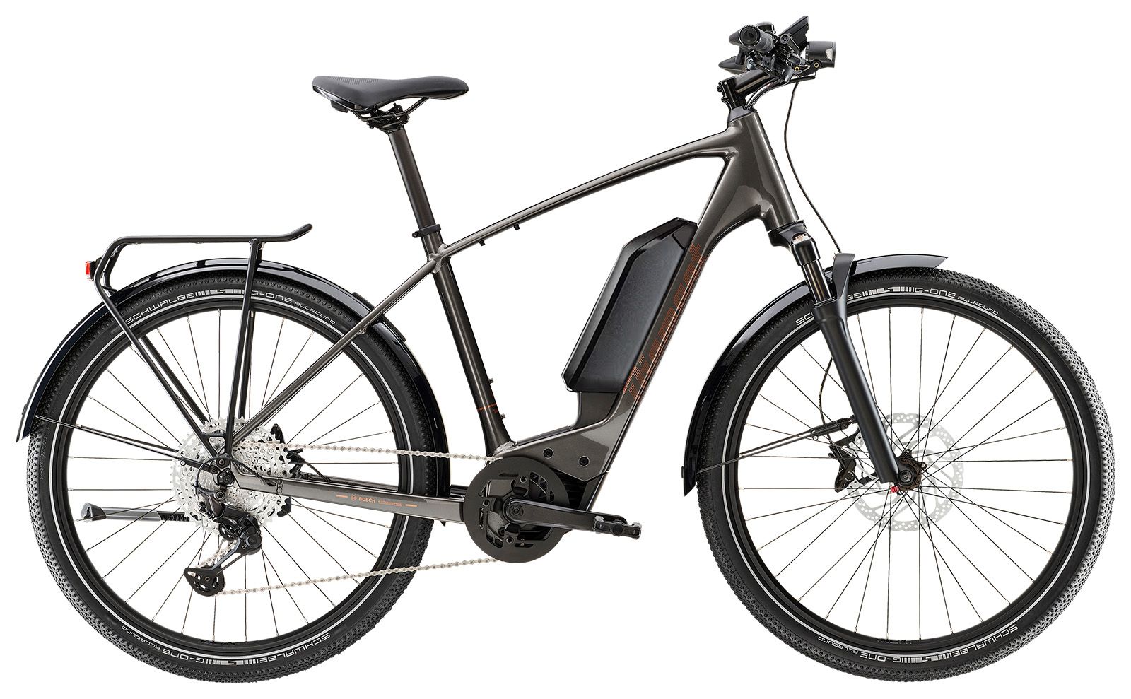 ZING DELUXE 800 E-City- und Alltagsvelo / Melanitgrau / M