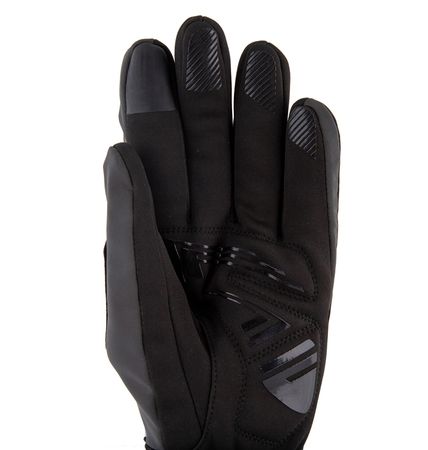 BEAM LIGHT reflektierende Unisex-Softshell-Handschuhe / schwarz / 3XL=12