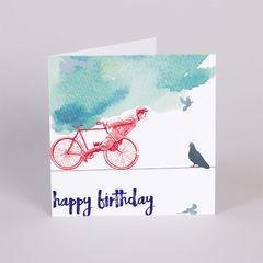 OTTO MORGENROTH Faltkarte Geburtstag