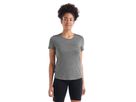 SPHERE II Damen-Merino-Kurzarmshirt / metro hthr / M