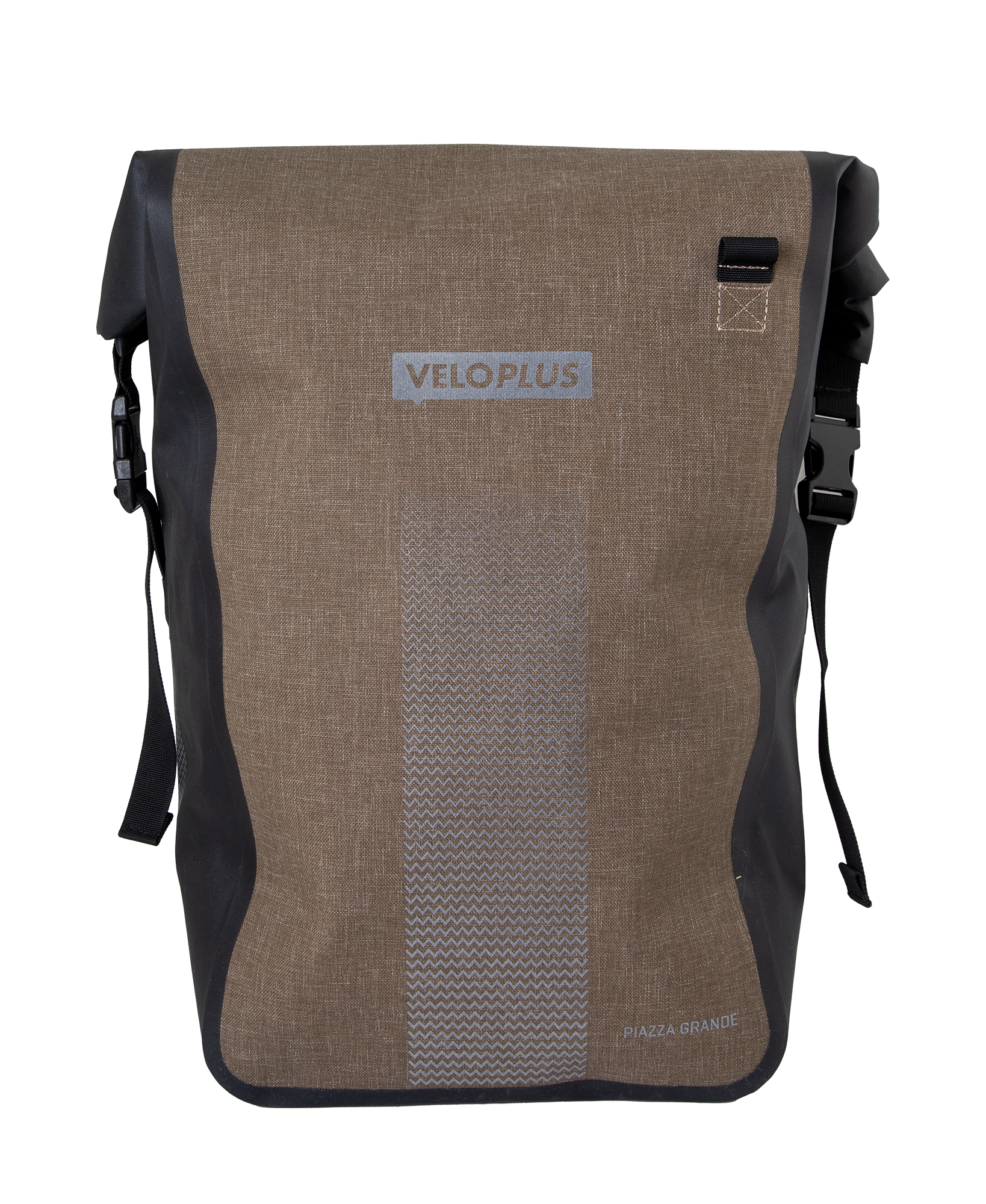 PIAZZA GRANDE Hinterradtasche / kaffee reflektierend