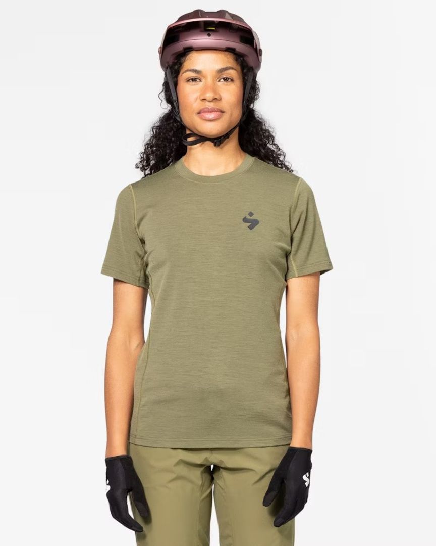 Sweet Protection Hunter Merino SS Jersey W / woodland green / S