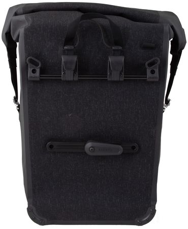 PIAZZA GRANDE Hinterradtasche / anthrazit reflektierend