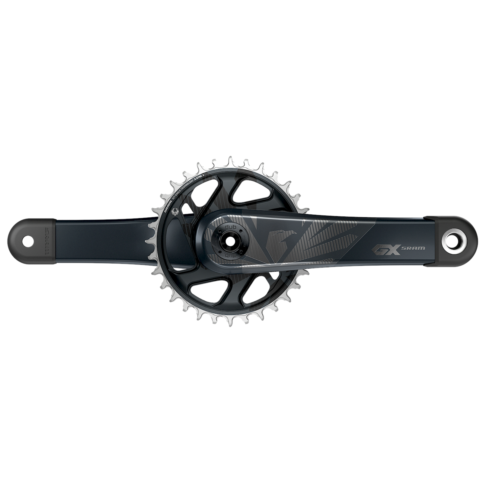 Crankset GX Carbon Eagle Boost DUB / grey / 175mm/32t