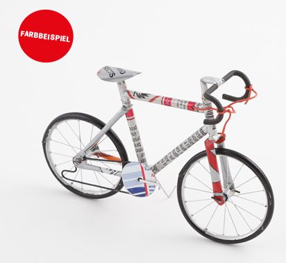 Deko-Velo Rennvelo, ca. 13cm