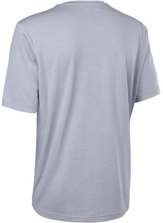 IONIC MERINO Herren-Kurzarmshirt / frosted grey / XXL