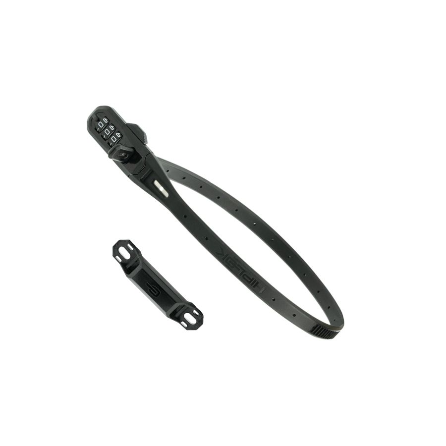 Z LOK COMBO V2 Zip Schloss / Black / 45cm, inkl. Halterung