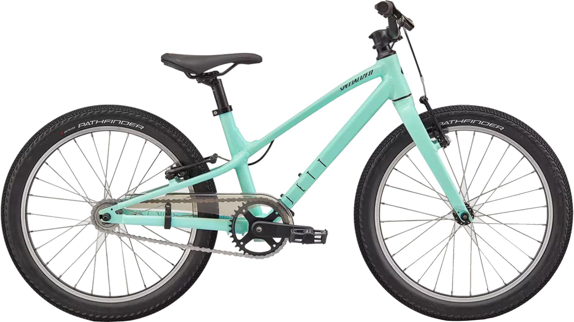 JETT 20 SINGLESPEED Kinder- und Jugendvelo / gloss oasis forest green / 20 ZOLL