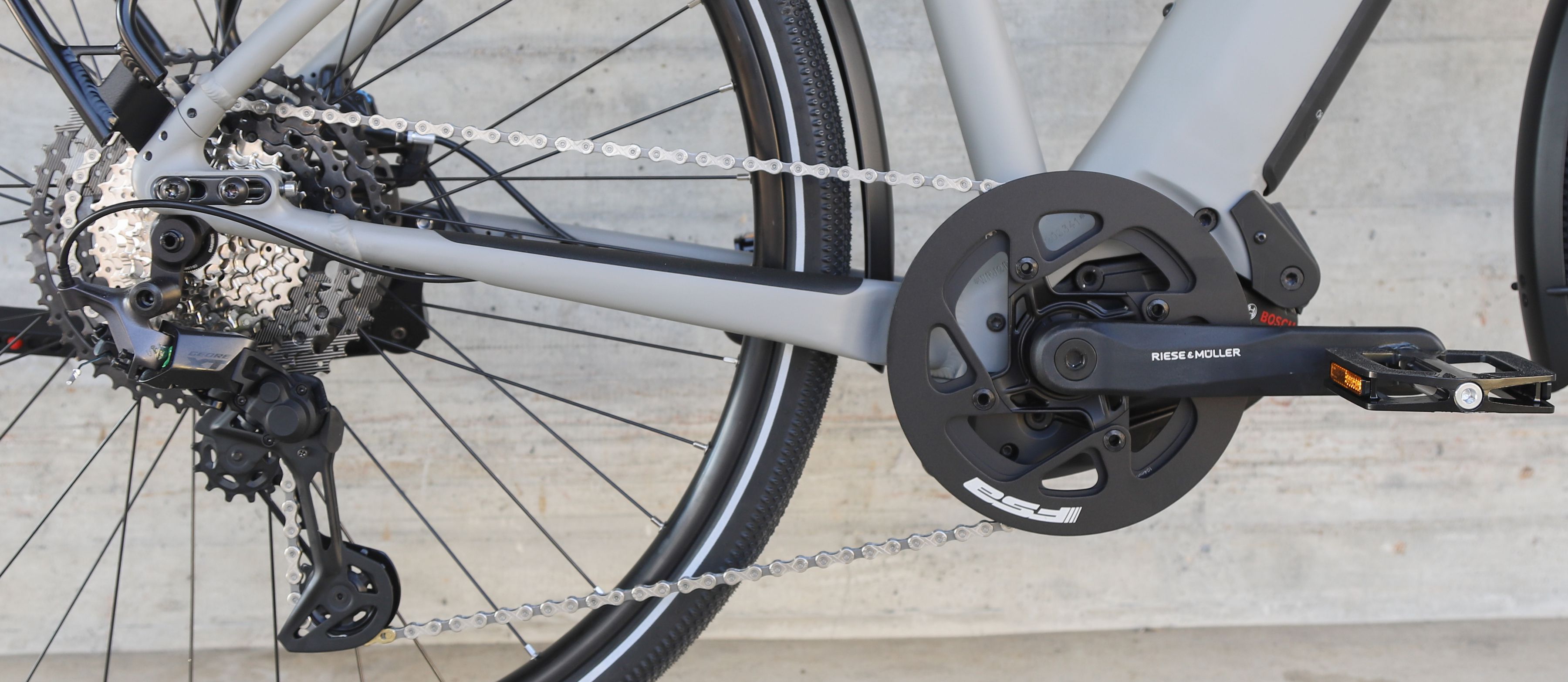 ROADSTER4 TOURING E-City-und Alltagsvelo / grey matt / 61 CM