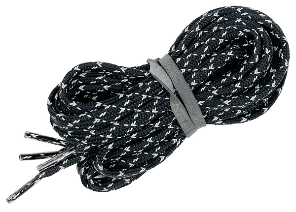 REFLEKTIERENDE SCHNÜRSENKEL / black / 110cm
