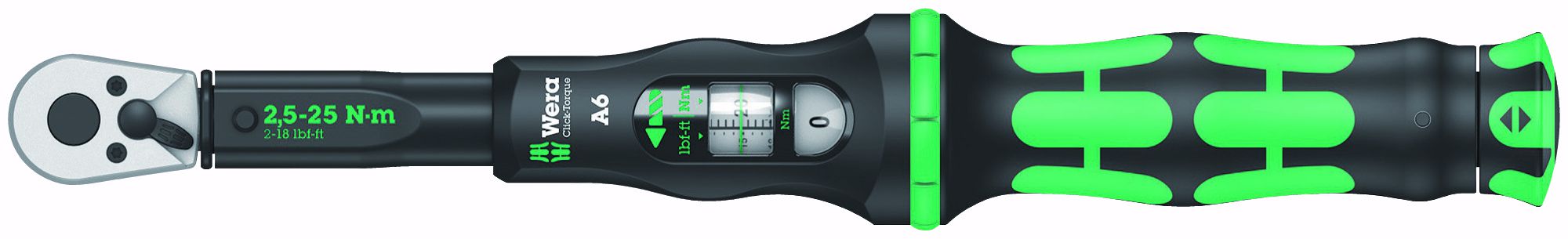 CLICK-TORQUE A6 2.5-25Nm mit Bit-Direktaufnahme