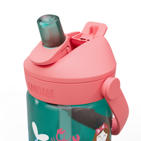 THRIVE FLIP STRAW Trinkflasche KIDS / mermaid / Kids 4dl