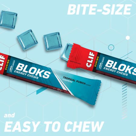 CLIF BLOKS Energiewürfel 60g / TROPICAL PUNCH mit Koffein