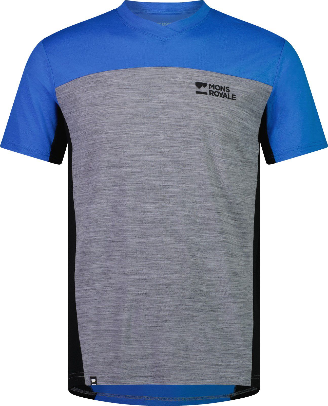REDWOOD ENDURO Herren-Kurzarmshirt / blue gravel / M