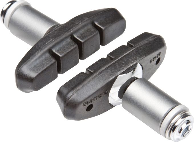 Bremsschuhe R50T2 BR-CX50 / Silber, Schwarz / Schraube und U-Scheiben in Grösse L