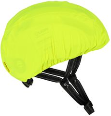 Commuter Compact Rain Helmet Cover / Hivis Neon Yellow