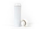 Edelstahlflasche mit Relief