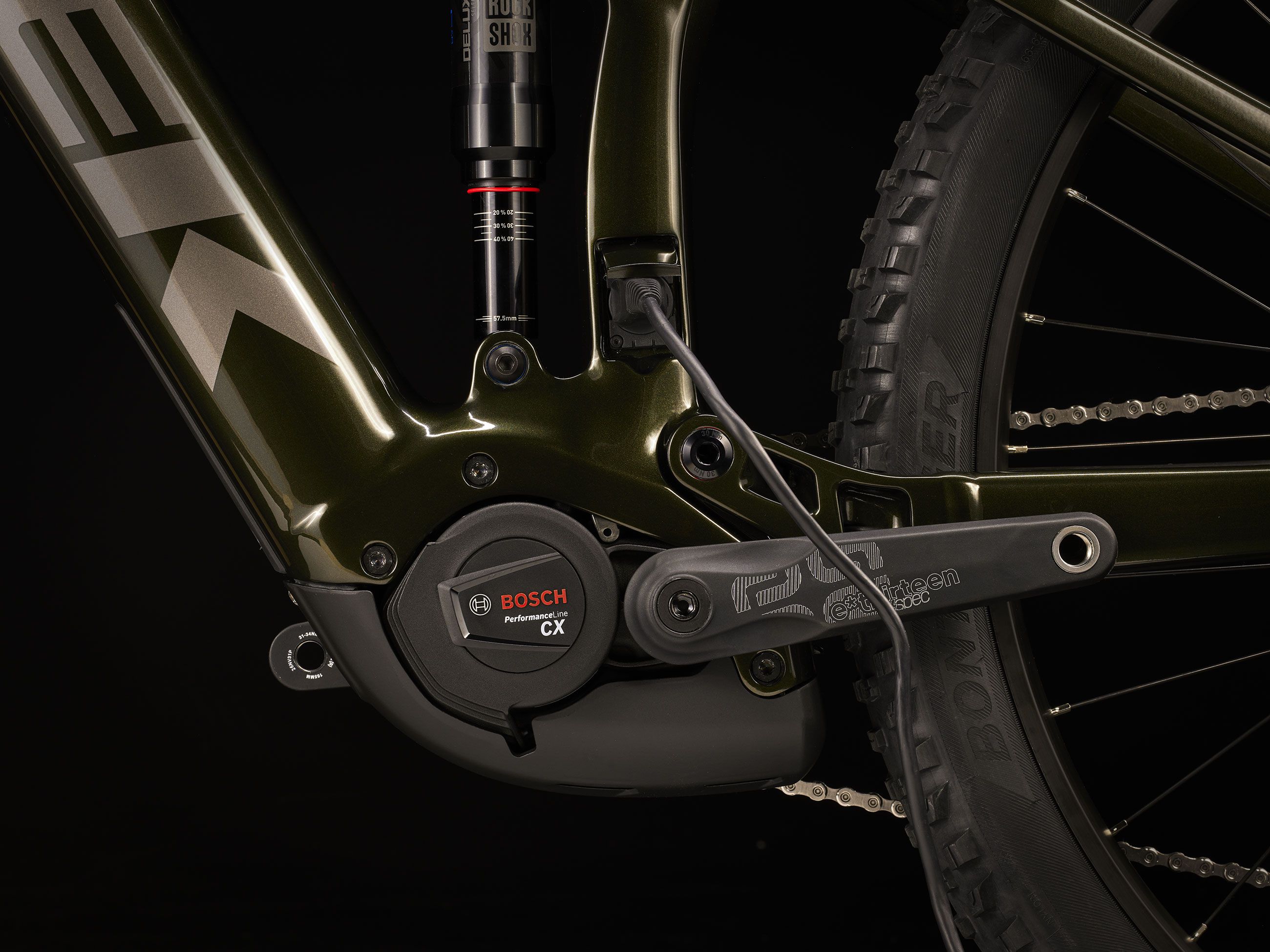 RAIL 9.5 GEN 4 E-MTB Fully / black olive / XL