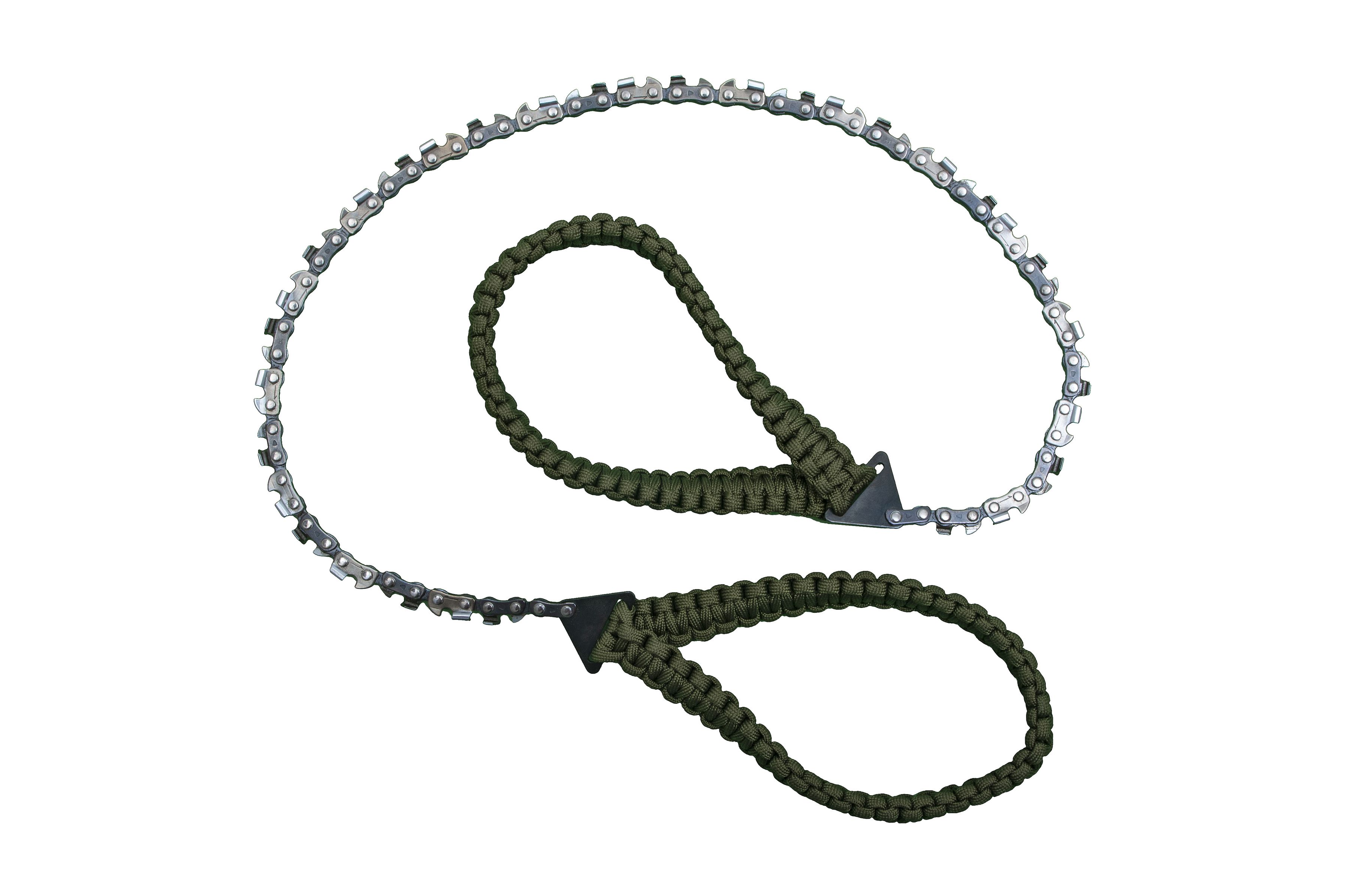 PARACORD Taschen-Kettensäge / schwarz
