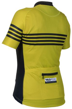 1987 TEAM Damen-Kurzarmtrikot / lime / L