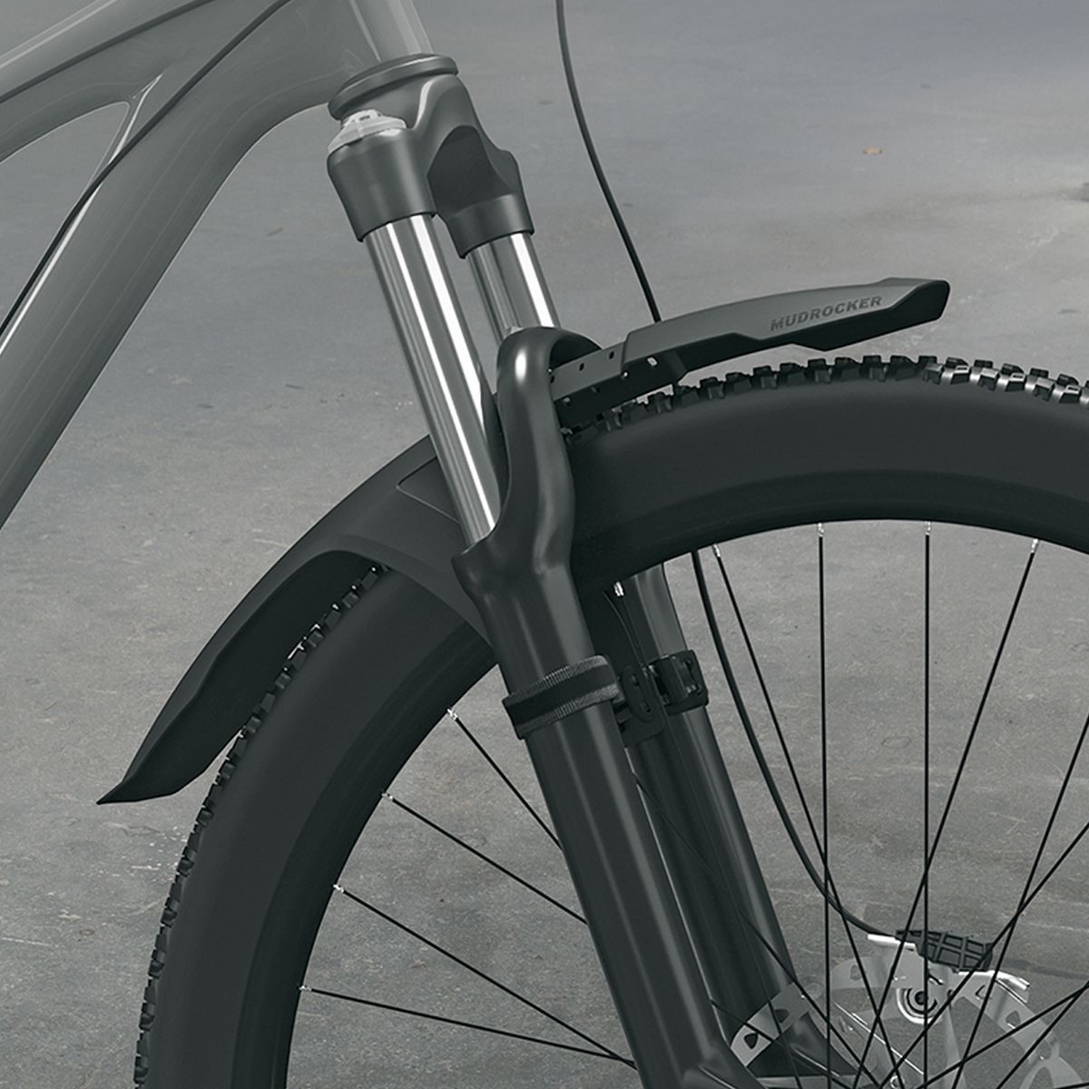 MUDROCKER FRONT MTB-Schutzblech / schwarz