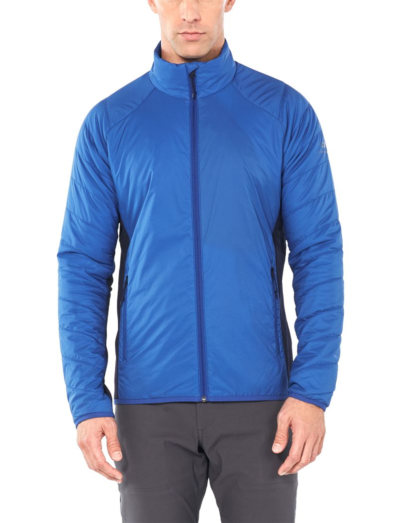 HYPERIA HYBRID Herren-Loftjacke / blau / S