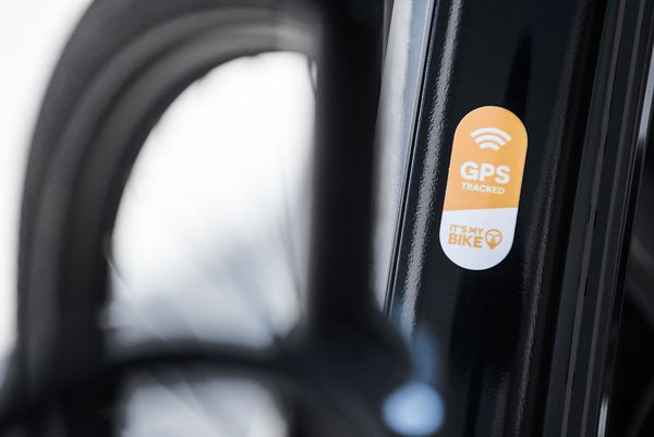 IT'S MY BIKE GPS-Tracker für E-Bikes / schwarz / Pseudoartikel