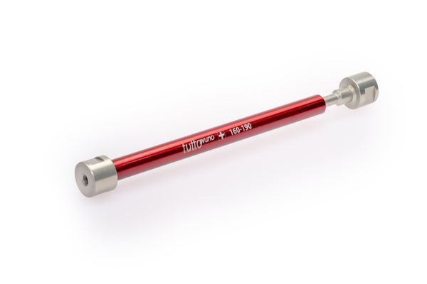 Universal-Steckachse mit Innengewinde für Gepäckträger Aufnahme / Ø 12 mm