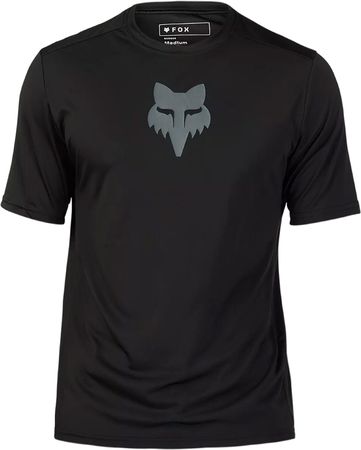 YOUTH RANGER FOXHEAD Jugend-Kurzarmshirt / black / L