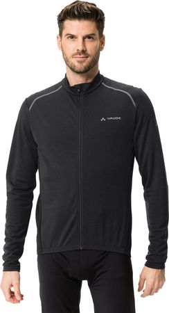 MATERA Herren-Langarmtrikot / black / S