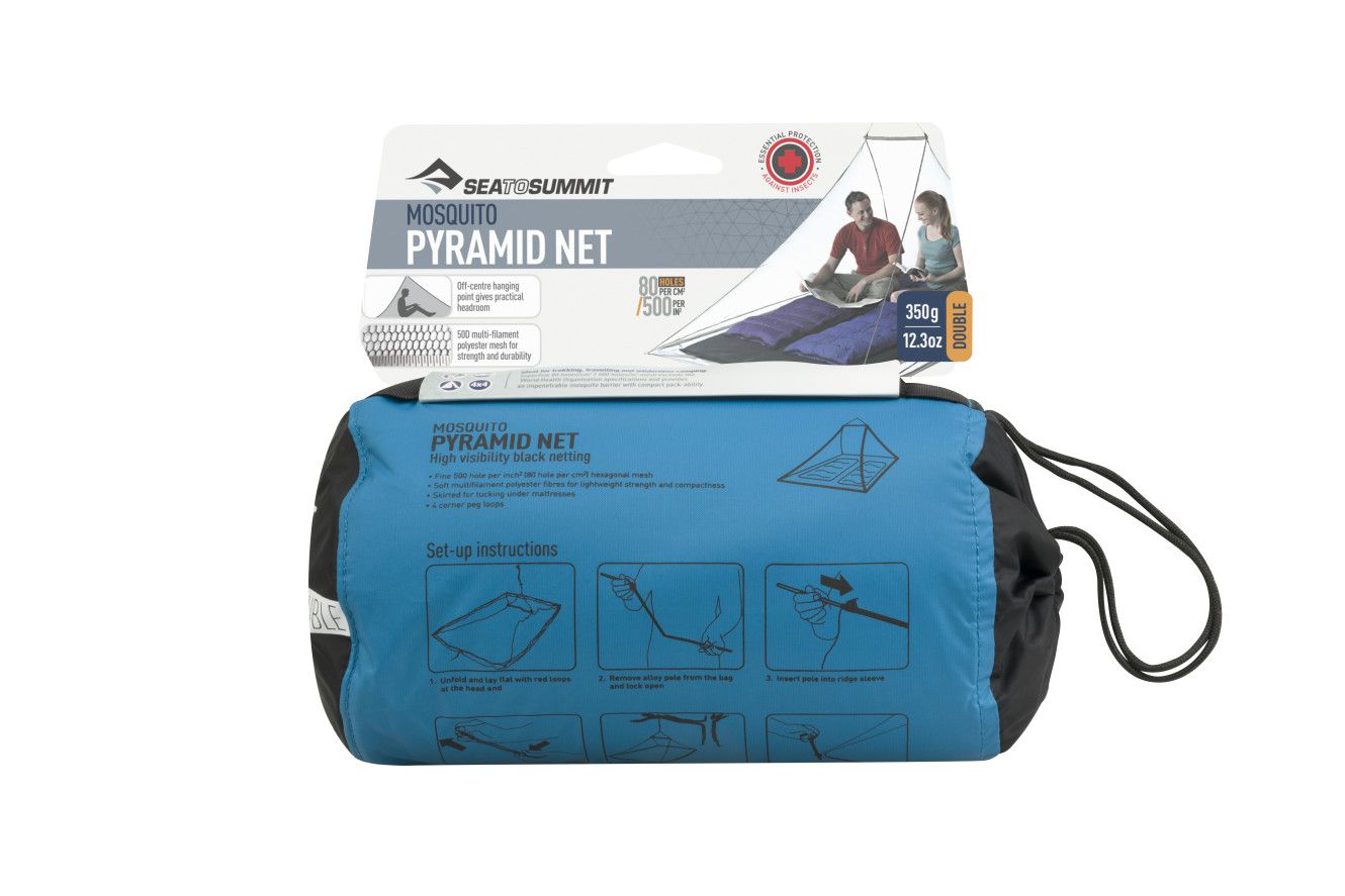 MOSQUITO NET Moskitonetz / schwarz / DOUBLE