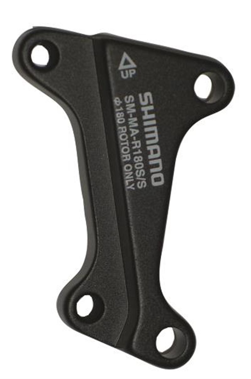 DISC-ADAPTER hinten 160/180mm, Bremse IS/Rahmen IS / schwarz