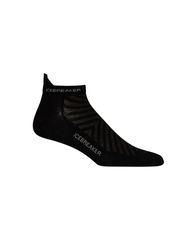 RUN+ UL MICRO Unisex-Merino-Socken / black/slate / L=44-46
