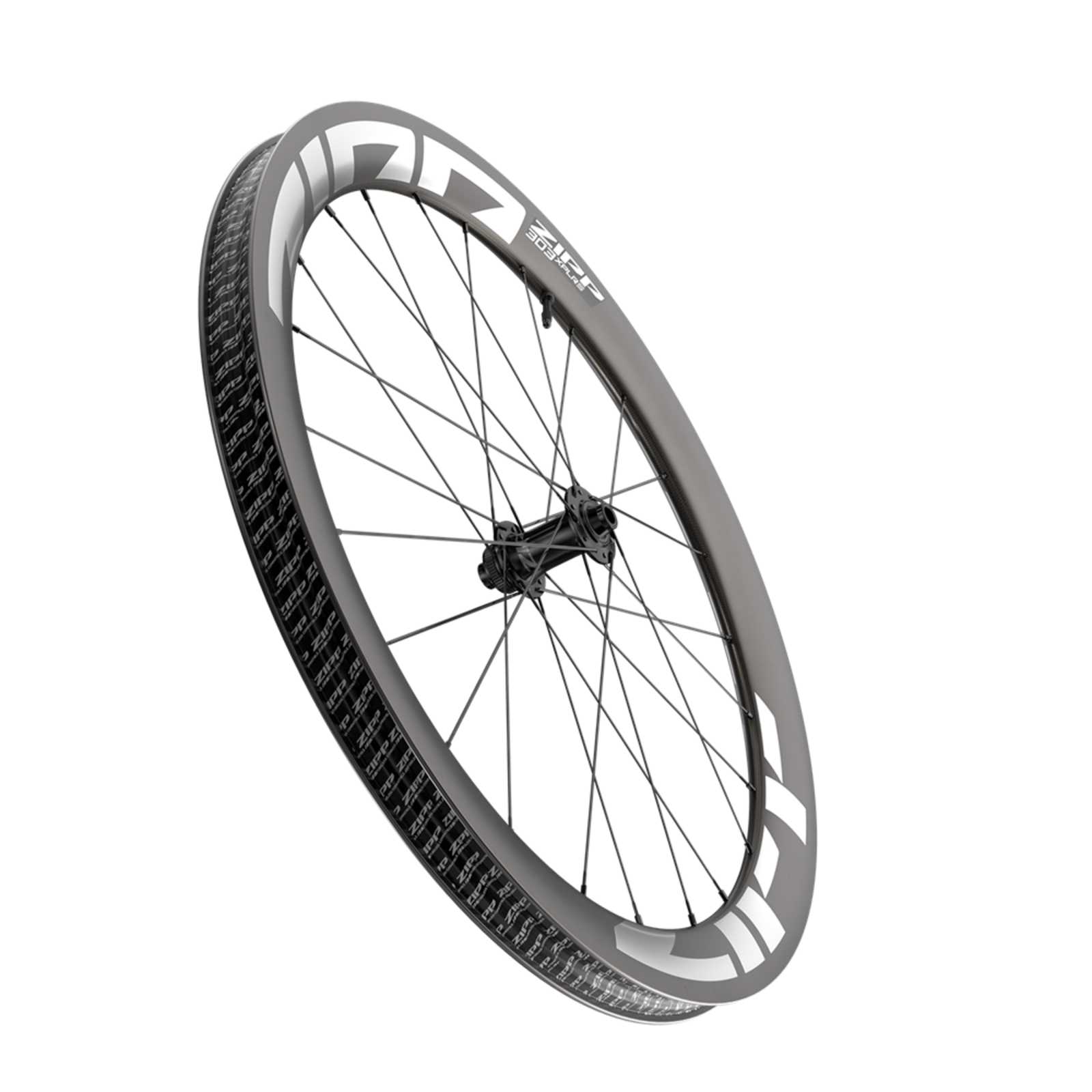 303 XPLR S Tubeless Disc-Brake Front Wheel V2 / white / 700C/'12X100