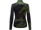 PROGRESS Damen-Thermo-Langarmtrikot / black/utility green / 42