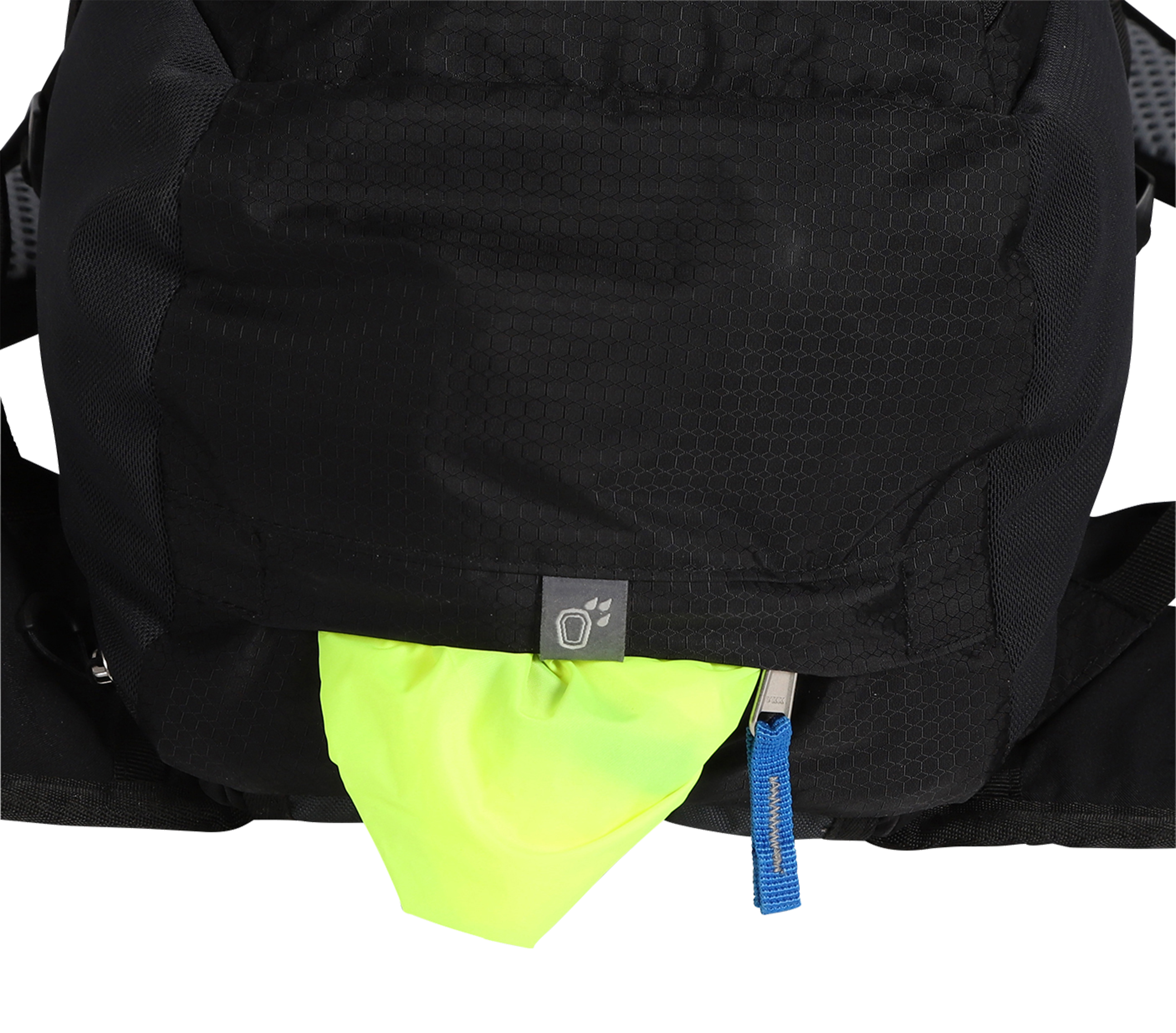 YAK Rucksack 19 + 5 Liter / schwarz grau / 19+5L