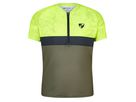NILIO Kinder-Kurzarmtrikot / poison yellow / 152