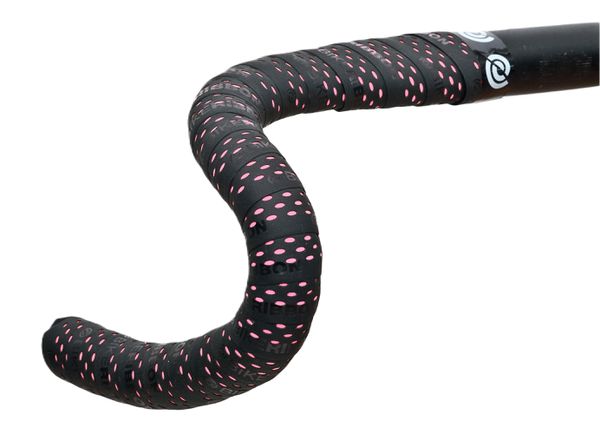 Lenkerband Drops schwarz mit / schwarz-pink