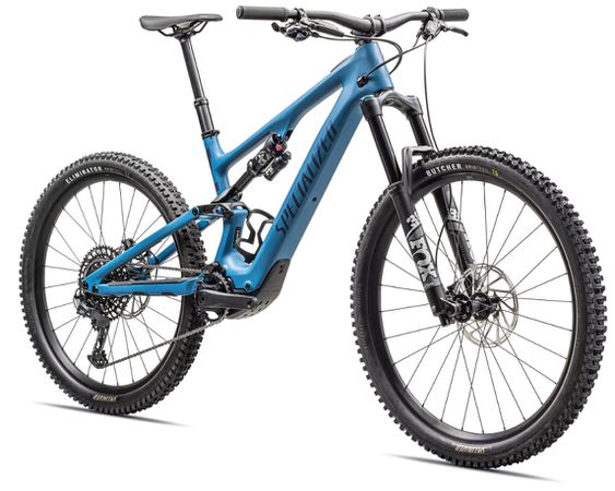LEVO SL COMP CARBON GEN2 E-MTB Fully / satin mystic blue mystic blue metallic silver dust / S4