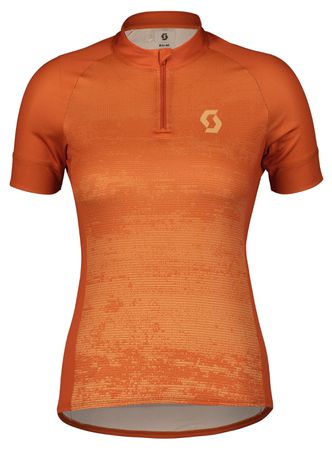 ENDURANCE 30 Damen-Kurzarmtrikot / braze orange/rose beige / XS