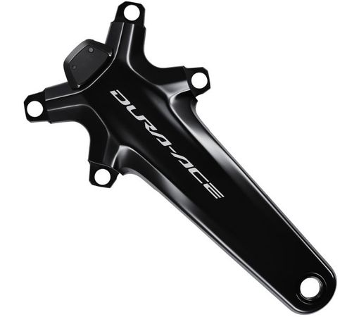 Kettenradgarnitur Dura-Ace FC-R9200-P mit Leistungsmesser / Schwarz / 172.5 mm, Box, ohne Kettenblatt